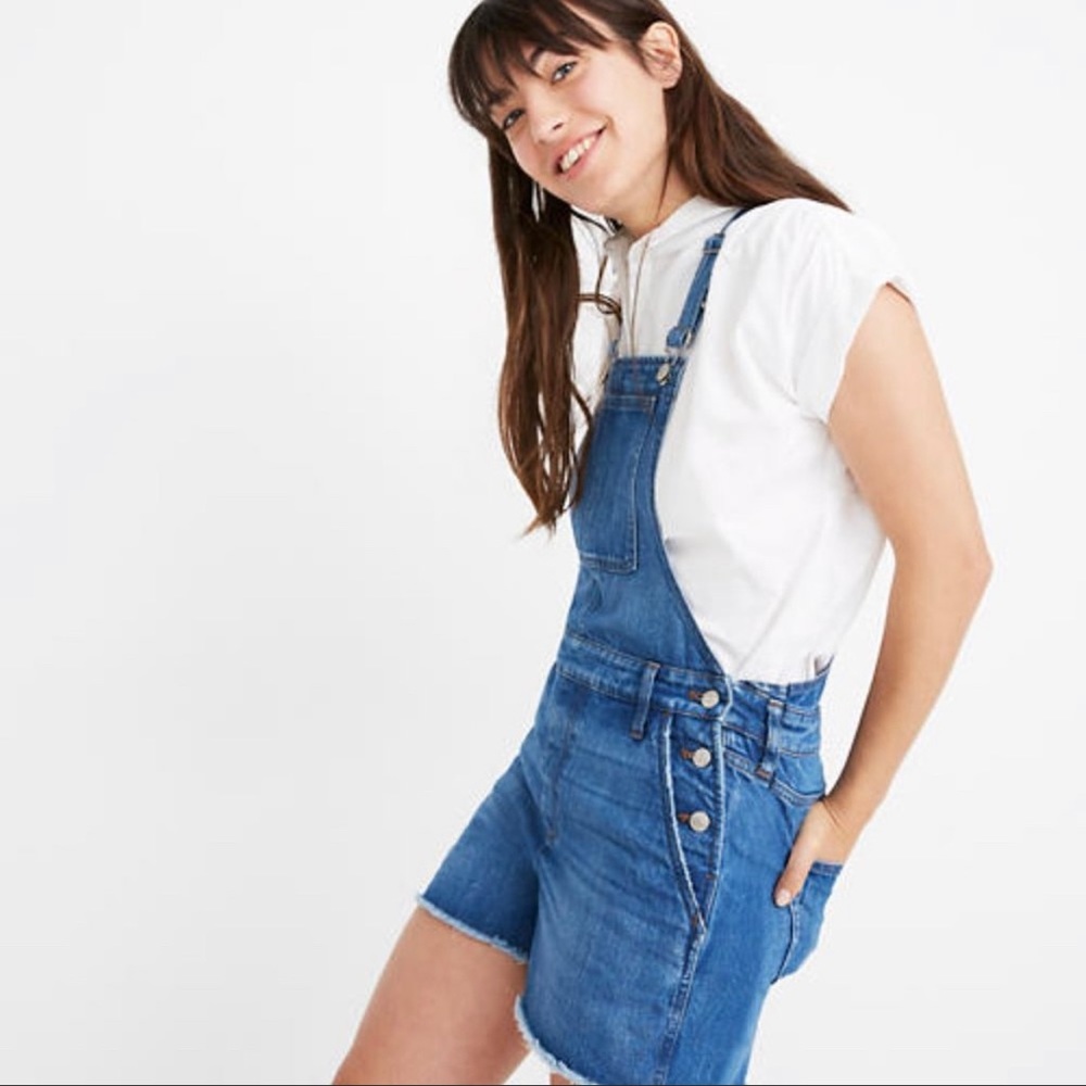 Madewell shorts overalls
